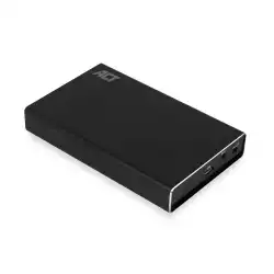 Чекмедже за твърд диск ACT AC1220, 2.5", SATA, USB-C 3.2 Gen2 (USB 3.1), Черен