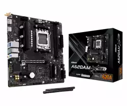 Дънна платка ASRock A620AM-X WIFI, AM5