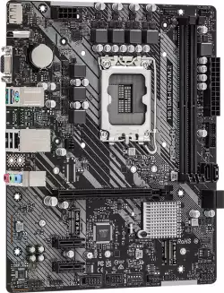 Дънна платка ASRock H610M-HDV/M.2 R 2.0, LGA1700, DDR4, mATX