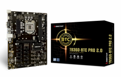 Дънна платка BIOSTAR TB360-BTC PRO 2.0 Intel Socket 1151