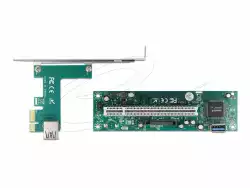 Delock Riser card PCI Express Card x 1 към 1 x PCI 32 Bit Slot с кабел 60 cm