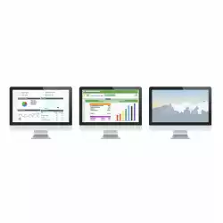 Докинг станция 10 в 1 HAMA Connect2Office Pro, USB-A, USB-C (PD), HDMI, DP, LAN/Ethernet, Сива