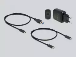 Докинг станция Delock 1 x M.2 NVMe SSD, 1 x M.2 SATA SSD, SD Express Card Reader, Клониране