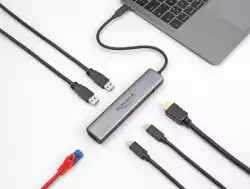 Докинг станция Delock USB 40 Gbps USB Type-C