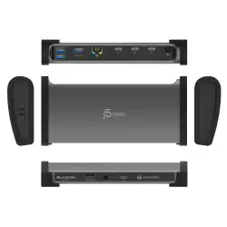 Докинг станция j5create JTD562, Thunderbolt 4, USB-C, 8K