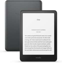 eBook четец Kindle Paperwhite Signature Edition - 7", 32GB - Metalic Black                          