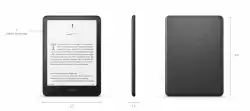eBook четец Kindle Paperwhite Signature Edition 7", 32GB, 2024, 12 генерация, IPX8, metallick black