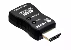 ЕDID емулатор адаптер ATEN VC081A, HDMI, 4K, Черен