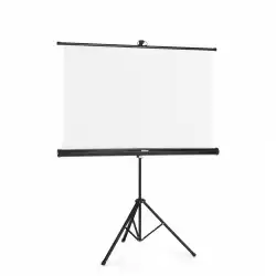 Екран на стойка 125x125 cm, 2 в 1, мобилен комплект, 21575