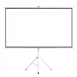 Екран на стойка  ESTILLO 244 х 183 см,120", бял, с черна рамка, 4:3, 11 кг