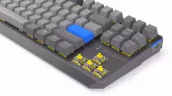 Endorfy механична клавиатура Thock Wireless V2 TKL, PBT, Endorfy Yellow switch, US Layout