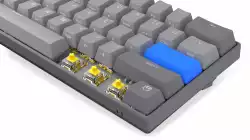 Endorfy механична клавиатура Thock Wireless V2 Compact, PBT, Endorfy Yellow, US Layout