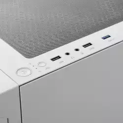 Gamdias кутия ATX - TALOS E3 MESH White - aRGB, Tempered Glass