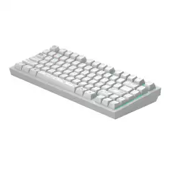 Геймърскa безжична клавиатура Dark Project ALU81A Terra Nova R2 White RGB