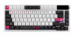 Геймърска безжична Клавиатура ASUS ROG Azoth X - White