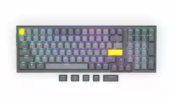 Геймърскa безжична механична клавиатура ENDORFY Celeris 1800 - Endorfy Yellow Switch - Full Size