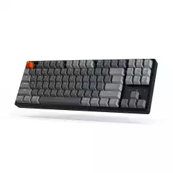 Геймърска Механична клавиатура Keychron K8 Aluminum TKL Gateron Blue Switch RGB LED Gateron Blue Switch ABS