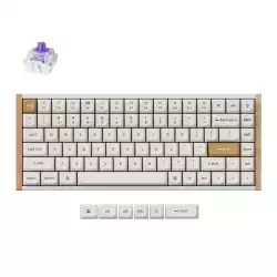 Геймърска механична клавиатура Keychron K2 HE Special Edition White - Wireless                          