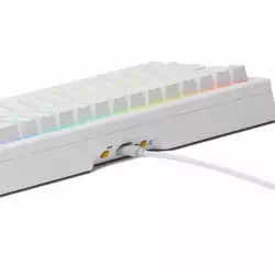Геймърска механична клавиатура Glorious GMMK 3 65% White - Fox Linear Switches