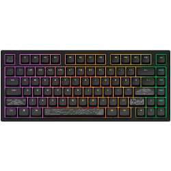 Геймърскa механична клавиатура Dark Project ALU81A Terra Nostra Black RGB