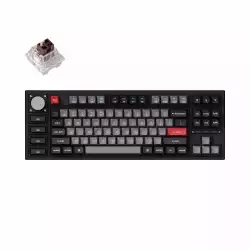 Клавиатура Keychron Q3 Pro Carbon Black TKL K Pro Brown Switch RGB LED PBT                          