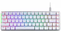 Геймърска Механична Клавиатура ASUS ROG Falchion Ace - Бяла