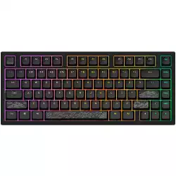 Геймърскa механична клавиатура Dark Project ALU81A Terra Nostra Black RGB