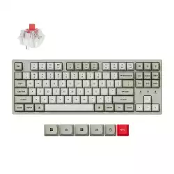Геймърска Механична клавиатура Keychron C1 Pro 8K QMK - Super Red Switch