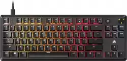 Геймърскa механична клавиатура Corsair K70 RGB MK.2 Core TKL, Corsair MLX Red суич                          