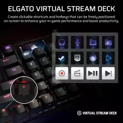 Геймърскa механична клавиатура Corsair Vanguard Pro 96 Hall Effect - Hyperdrive Magnetic Switch