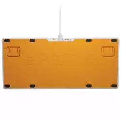 Геймърска механична клавиатура Glorious GMMK 3 75% White - Fox Linear Switches