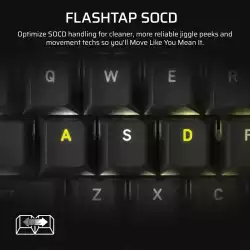 Геймърскa механична клавиатура Corsair Vanguard Pro 96 Hall Effect - Hyperdrive Magnetic Switch