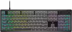 Геймърскa мембранна клавиатура Corsair K55 Core RGB
