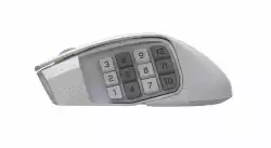 Геймърскa оптична мишка CORSAIR SCIMITAR ELITE WIRELESS SE White, 33000 DPI