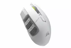 Геймърскa оптична мишка CORSAIR SCIMITAR ELITE WIRELESS SE White, 33000 DPI