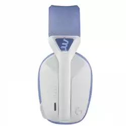 Геймърски безжични слушалки Logitech G435 Lightspeed Wireless, Микрофон, Бял