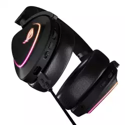 Геймърски безжични слушалки ASUS ROG Delta II - USB-C, Aura Sync RGB