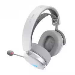 Геймърски безжични слушалки ASUS ROG Pelta White - USB-C, Aura Sync RGB