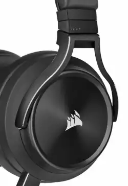 Геймърски безжични слушалки Corsair Virtuoso RGB XT - Черен