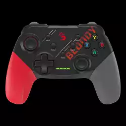 Геймърски контролер A4tech Bloody GPW50, Dual-mode жичен и безжичен, Червен