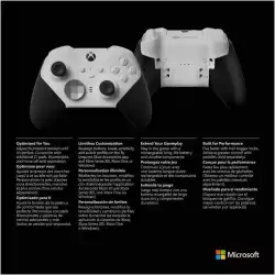 Геймърски контролер Microsoft, За Xbox, Безжичен, Series 2 Core, Бял                          