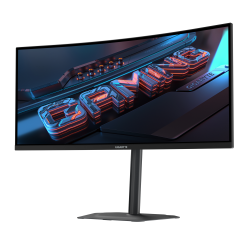 Геймърски Монитор Gigabyte G34WQC2 - 34" VA 1500R WQHD (3440x1440), 200Hz, 1ms, VESA Display HDR400