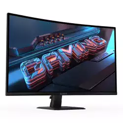 Геймърски Монитор Gigabyte GS32QCA - 32" inch SS/VA 1500R, QHD (2560x1440), 180Hz, 1ms, HDR Ready