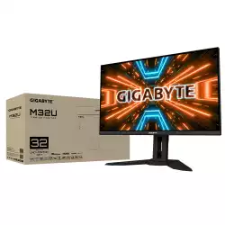 Геймърски Монитор Gigabyte M32U, 31.5" SS IPS UHD, 144Hz, 1ms, HDR 400, KVM, FreeSync Premium Pro