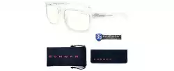 Компютърни очила GUNNAR Intercept Crystal, Clear, Бял