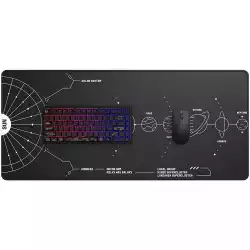 Геймърски пад Dark Project - Terra Nova Black XL