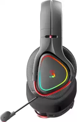 Геймърски слушалки A4TECH Bloody MR720 Naraka, RGB, Bluetooth + USB, Бели