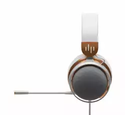 Геймърски слушалки Dark Project Sono Wired - White/Gold