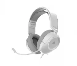 Геймърски слушалки с микрофон Corsair HS35 v3 White                          