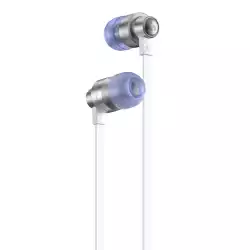 Геймърски слушалки с микрофон Logitech G333 In-ear 3.5 mm + USB-C adapter, тапи жични, бели